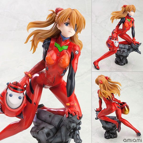 ヱヴァンゲリヲン新劇場版 式波・アスカ・ラングレー：Q ～プラグスーツver.～：RE 1/6 完成品フィギュア[コトブキヤ]